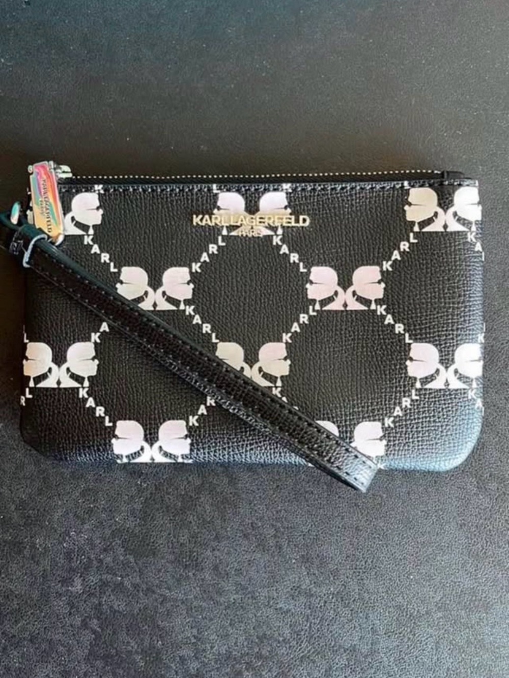 New Karl Lagerfield wristlet